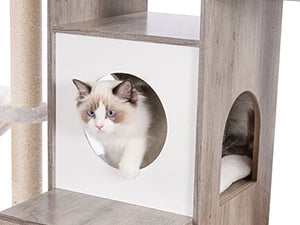 Cat Tree with Litter Box