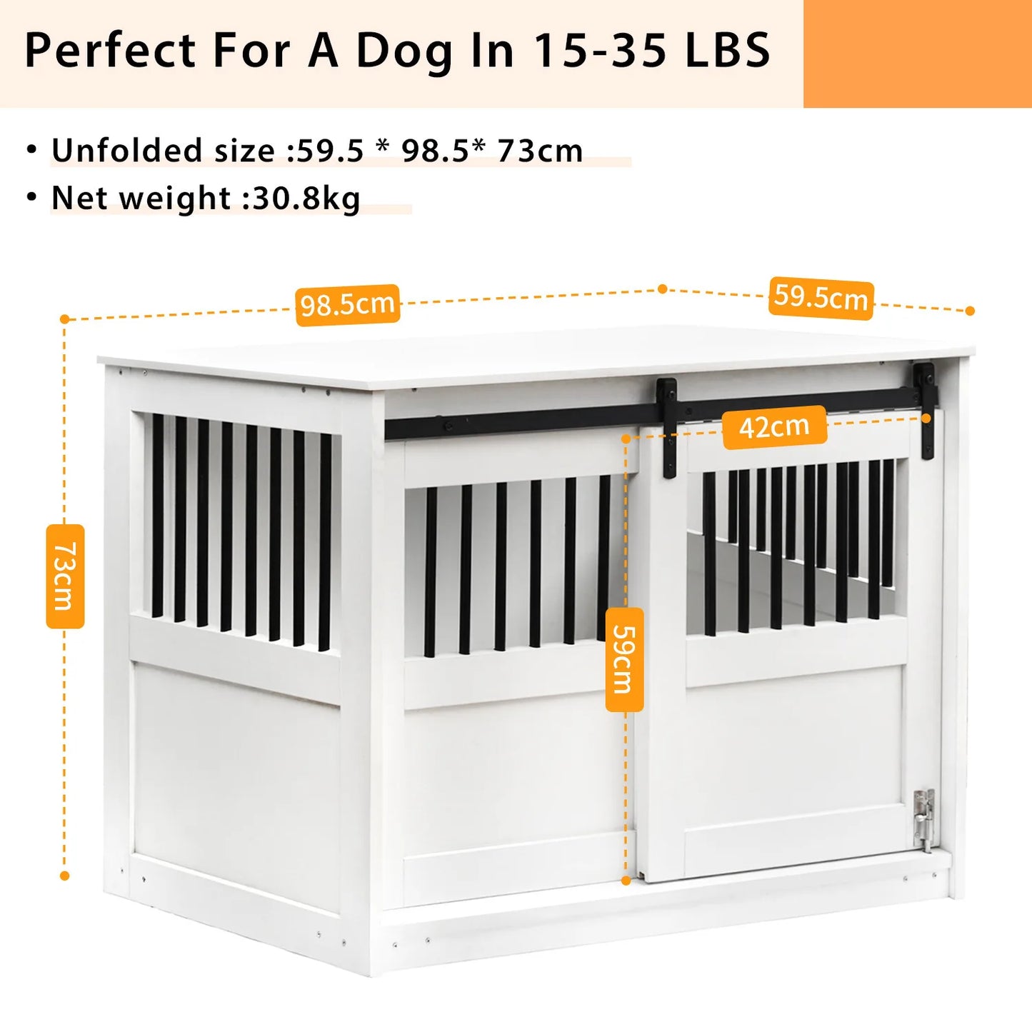 End Table Dog Crate