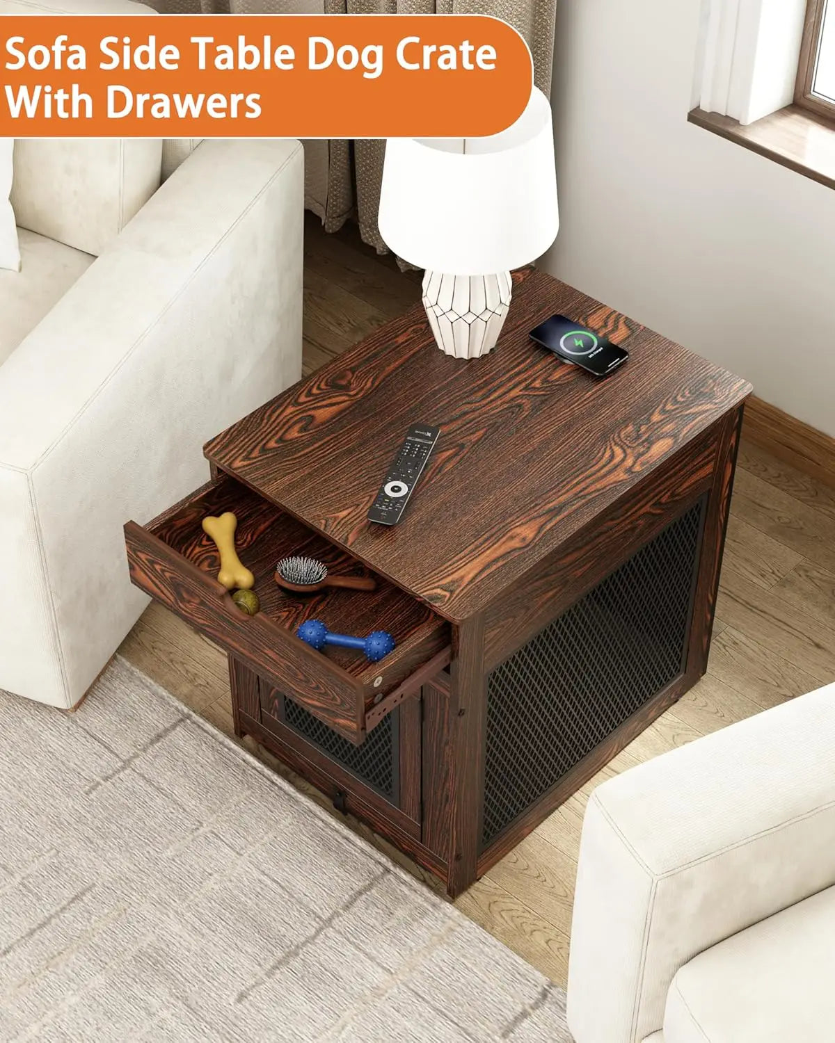 End Table Crate