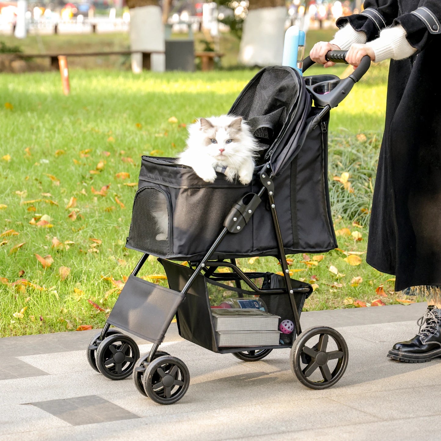 Foldable Pet Stroller