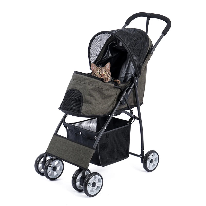 Foldable Pet Stroller